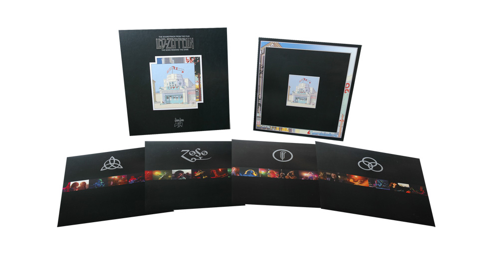 Led Zeppelin The Song Remains The Same box set